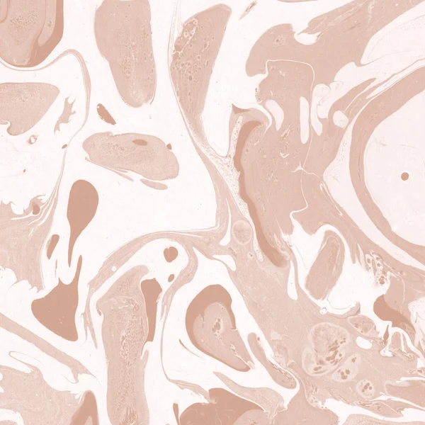 Kağıt üzerinde turuncu mermer mürekkep dokusu. Mermer taş resim.