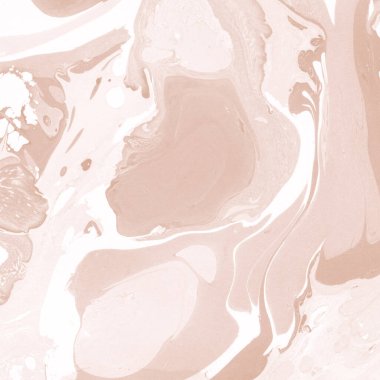 Kağıt üzerinde turuncu mermer mürekkep dokusu. Mermer taş resim.