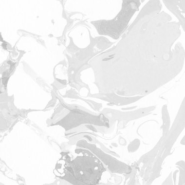 Gümüş rengi gri mermer arka planda boya lekeleri