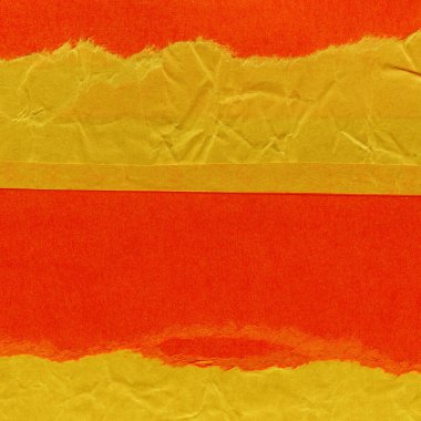 Çeşitli kağıtların kolajı, renkli soyut arkaplan  