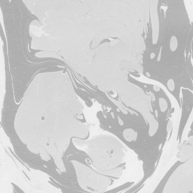 Gümüş rengi gri mermer arka planda boya lekeleri