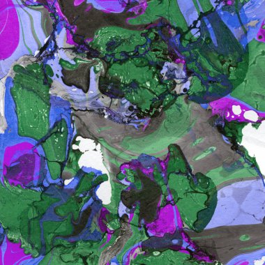 Renkli mermer desenli arka plan. Kaotik soyut organik tasarım