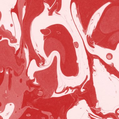Boya desenli kırmızı mermer arkaplan