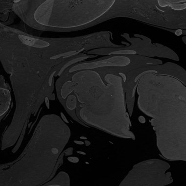 Kağıt arkaplanda siyah mermer mürekkep dokusu. Mermer taş resim.