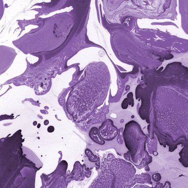 boya desenli mor mermer arkaplan