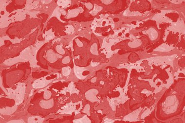 Boya desenli kırmızı mermer arkaplan