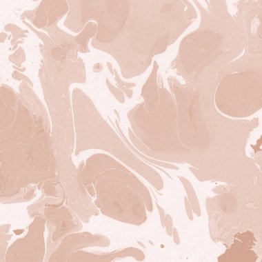 Kağıt üzerinde turuncu mermer mürekkep dokusu. Mermer taş resim.