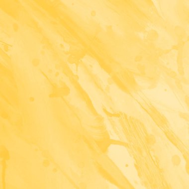 Kağıt arkaplanda sarı gerçekçi suluboya dokusu.
