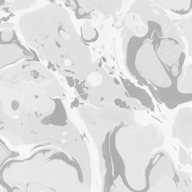 Gümüş rengi gri mermer arka planda boya lekeleri