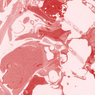 Boya desenli kırmızı mermer arkaplan