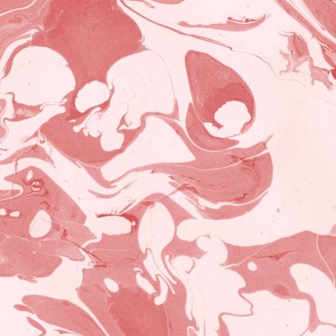 Boya desenli kırmızı mermer arkaplan