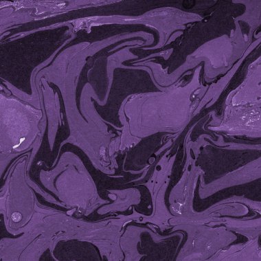 boya desenli mor mermer arkaplan