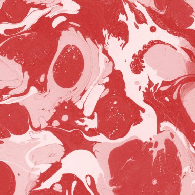 Boya desenli kırmızı mermer arkaplan