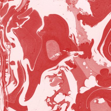 Boya desenli kırmızı mermer arkaplan