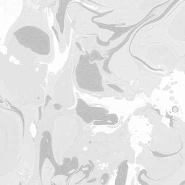 Gümüş rengi gri mermer arka planda boya lekeleri