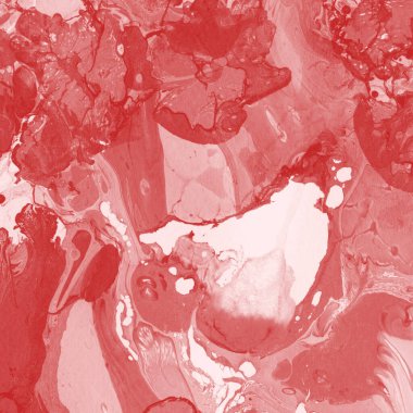 Boya desenli kırmızı mermer arkaplan