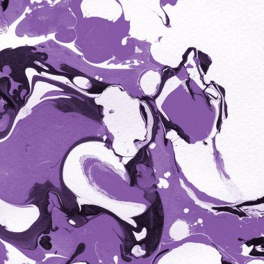 boya desenli mor mermer arkaplan