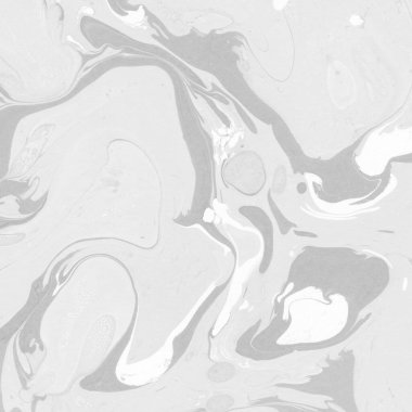 Gümüş rengi gri mermer arka planda boya lekeleri