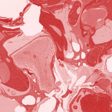 Boya desenli kırmızı mermer arkaplan