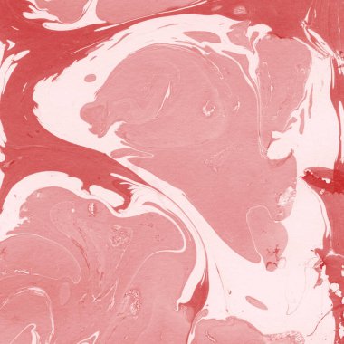 Boya desenli kırmızı mermer arkaplan