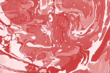 Boya desenli kırmızı mermer arkaplan