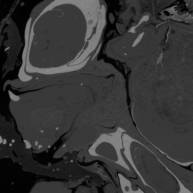 Kağıt arkaplanda siyah mermer mürekkep dokusu. Mermer taş resim.
