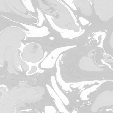 Gümüş rengi gri mermer arka planda boya lekeleri