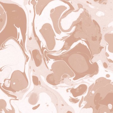 Kağıt üzerinde turuncu mermer mürekkep dokusu. Mermer taş resim.