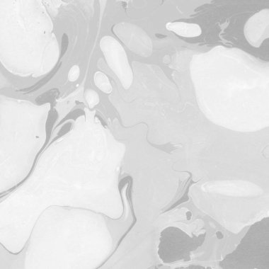 Gümüş rengi gri mermer arka planda boya lekeleri