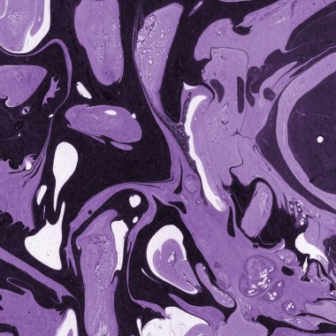 boya desenli mor mermer arkaplan