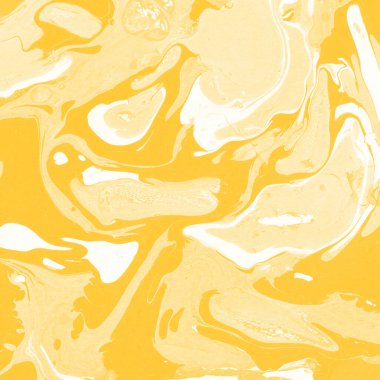 Turuncu mermer arka plan boya ile doku sıçramalarına