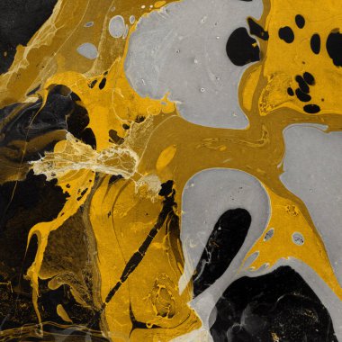 Sarı mermer doku, soyut boya duvar kağıdı.