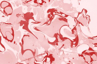 Boya desenli kırmızı mermer arkaplan