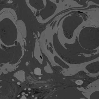 Kağıt arkaplanda siyah mermer mürekkep dokusu. Mermer taş resim.