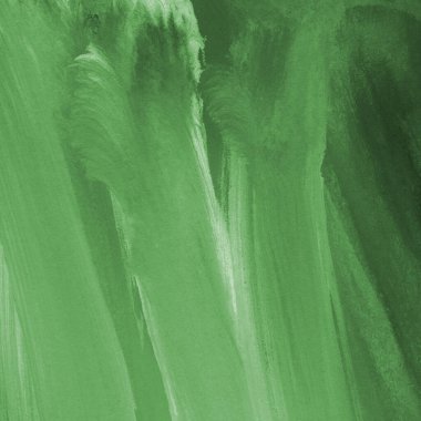 Yeşil Gouache dokusu, soyut arkaplan