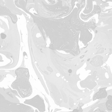 Gümüş rengi gri mermer arka planda boya lekeleri