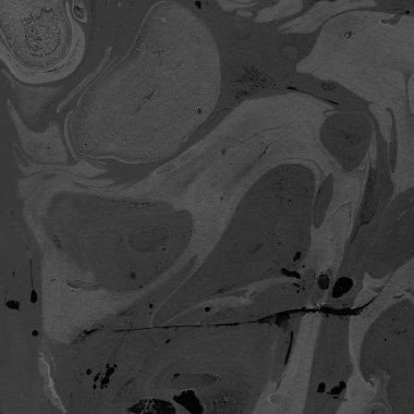 Kağıt arkaplanda siyah mermer mürekkep dokusu. Mermer taş resim.