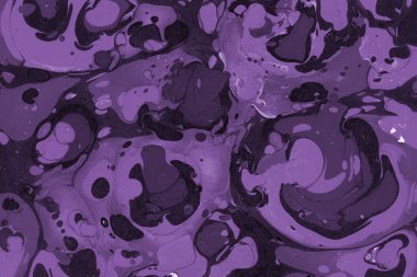 boya desenli mor mermer arkaplan