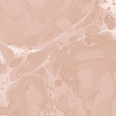 Kağıt üzerinde turuncu mermer mürekkep dokusu. Mermer taş resim.