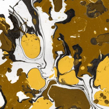 Sarı mermer doku, soyut boya duvar kağıdı.