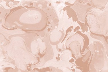 Kağıt üzerinde turuncu mermer mürekkep dokusu. Mermer taş resim.