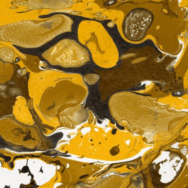 Sarı mermer doku, soyut boya duvar kağıdı.