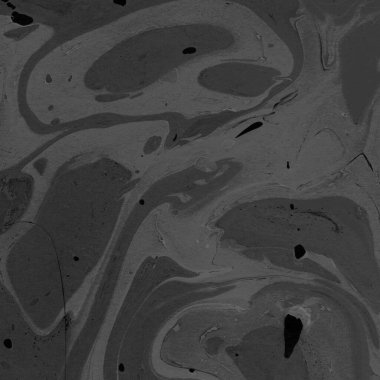 Kağıt arkaplanda siyah mermer mürekkep dokusu. Mermer taş resim.