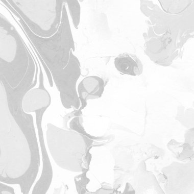 Gümüş rengi gri mermer arka planda boya lekeleri