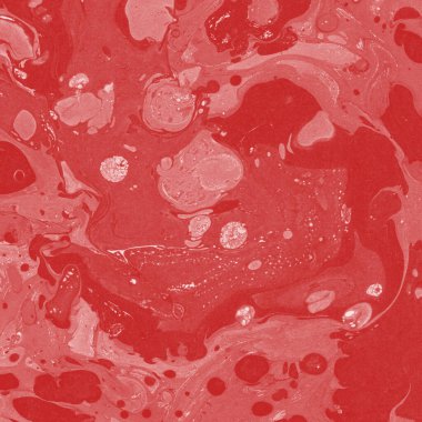 Boya desenli kırmızı mermer arkaplan