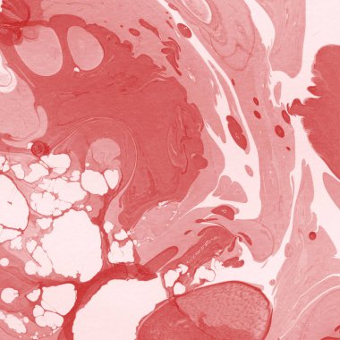 Boya desenli kırmızı mermer arkaplan