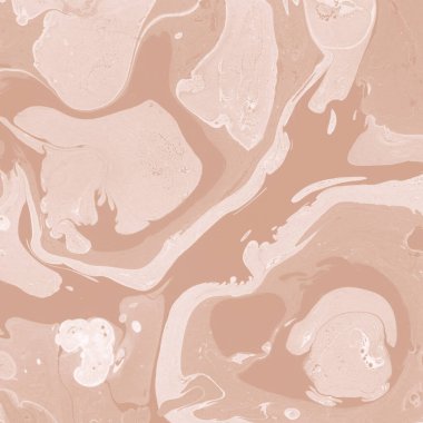 Kağıt üzerinde turuncu mermer mürekkep dokusu. Mermer taş resim.