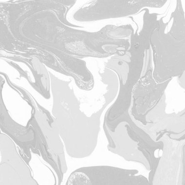 Gümüş rengi gri mermer arka planda boya lekeleri