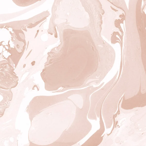 Kağıt üzerinde turuncu mermer mürekkep dokusu. Mermer taş resim.