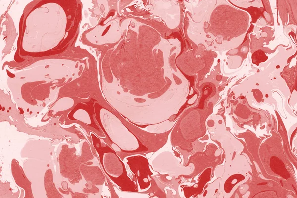 Boya desenli kırmızı mermer arkaplan